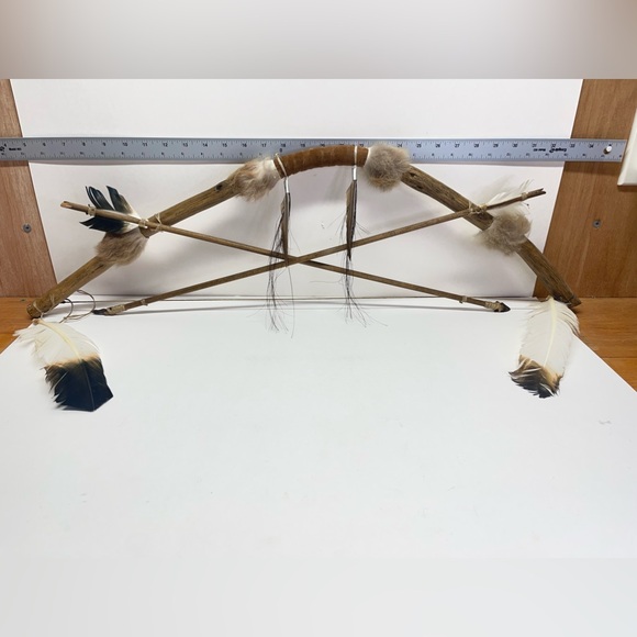 1950’s American Southest Indian Bow And Arrow Set
